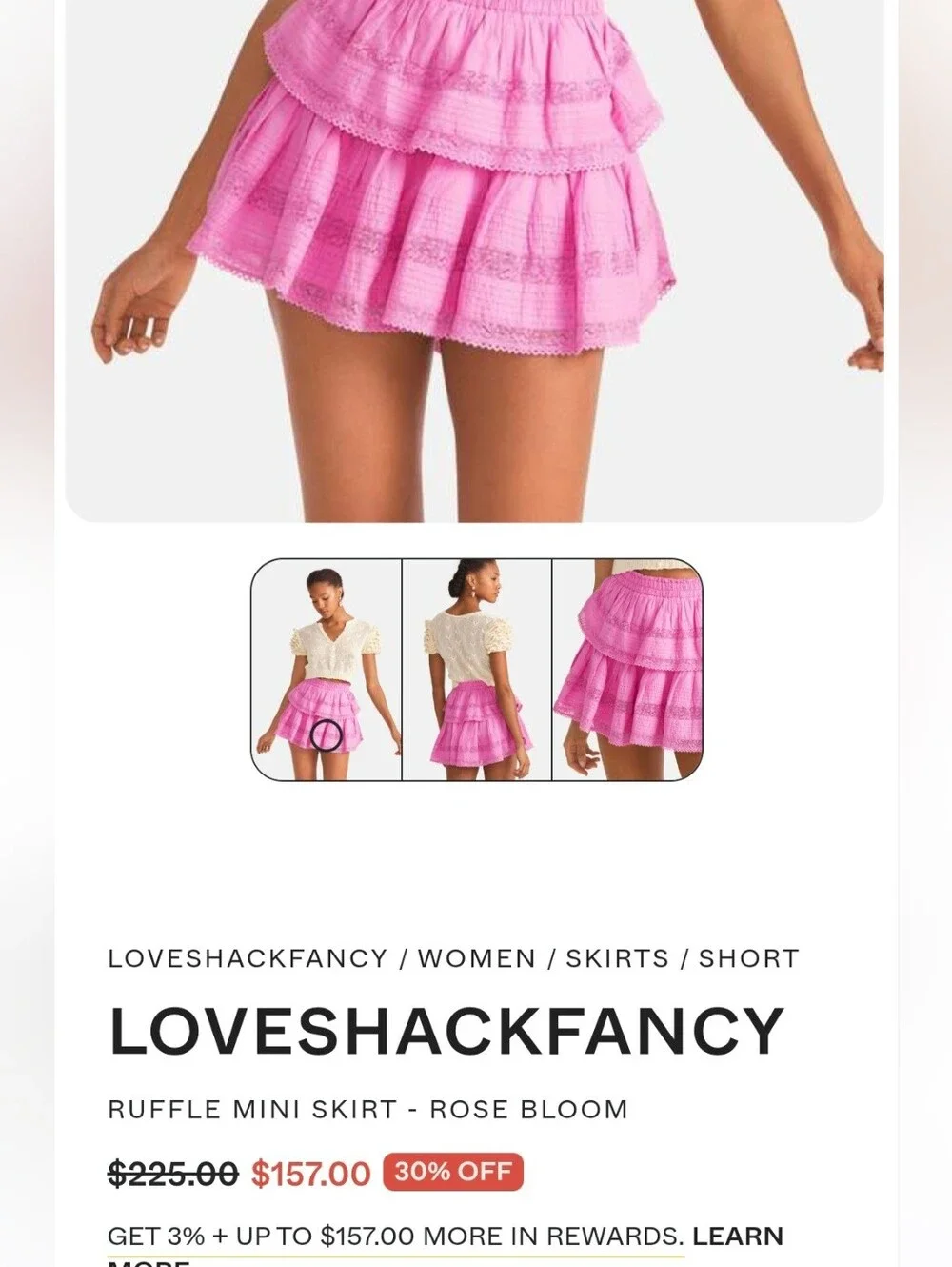 LoveShackFancy bright tiered